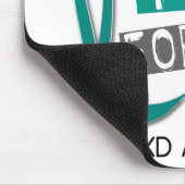 Polycysteus nierfalen PKD I Draag Blauwgroen voor Muismat (Hoek)