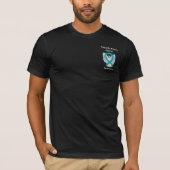 Polycysteus Nierziekte Bewustheid Koolstof Shirt (Voorkant)