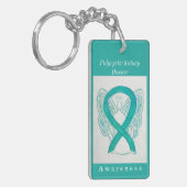 Polycysteus Nierziekte Ribbon Angel Sleutelhanger (Voorkant Links)
