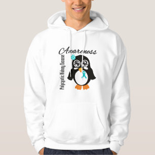 Polycysteus Nierziektebewustzijn Penguin Hoodie