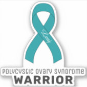 Polycysteus ovarium syndroom vinylSticker Sticker (Voorkant)