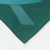 polycysteus ovariumsyndroom bewustzijn Blauwgroen  Fleece Deken (Hoek)