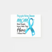 Polycystic Kidney Disease Awareness Month Ribbon G Post-it® Notes (Voorkant)