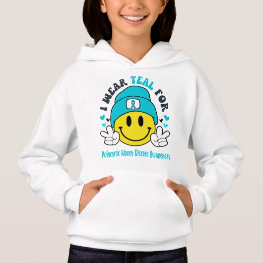 Polycystic Kidney Disease Awareness Ribbon Support (Voorkant)