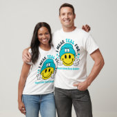 Polycystic Kidney Disease Awareness Ribbon Support T-shirt (Unisex)