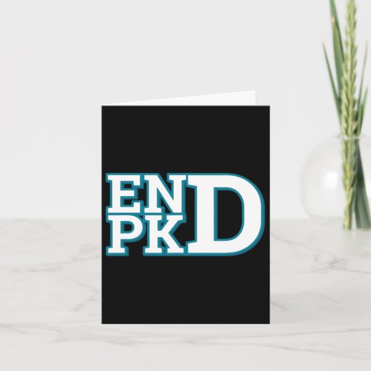 Polycystische Nierziekte Bewustzijn Einde PKD Stri Kaart (Voorkant)