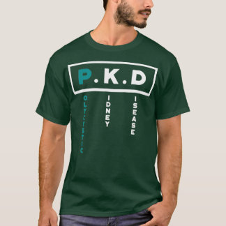 Polycystische nierziekte PKD bewustzijn familie T-shirt
