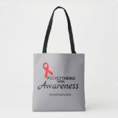 Polycythemia Vera Awareness Canvas tas (Voorkant)