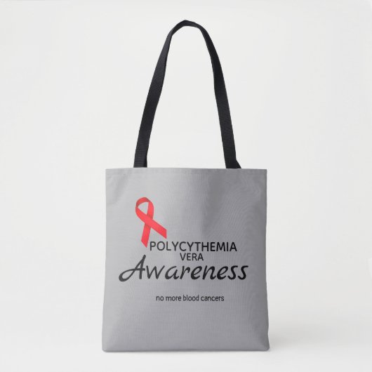 Polycythemia Vera Awareness Canvas tas (Voorkant)