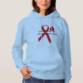 Polycythemia vera awareness hoodie (Voorkant)