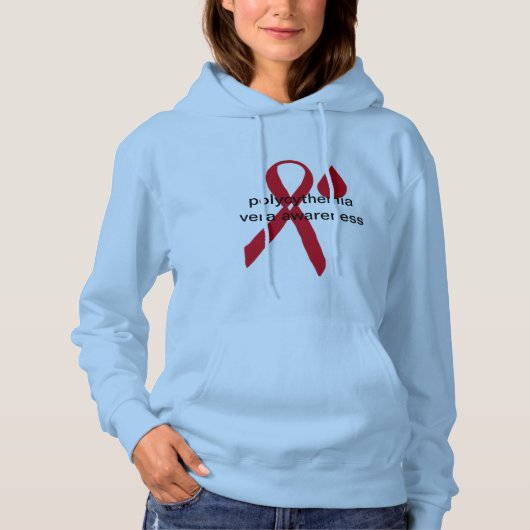 Polycythemia vera awareness hoodie (Voorkant)