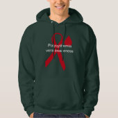 Polycythemia vera awareness hoodie (Voorkant)
