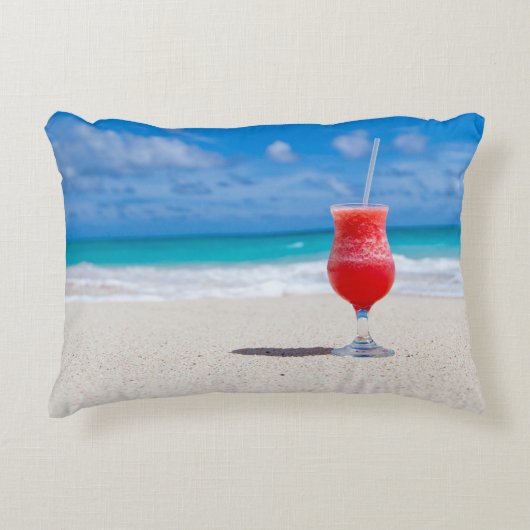 Polyester in penseel accent kussen (Voorkant)