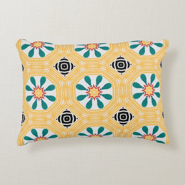 Polyester in penseel accent kussen (Voorkant)