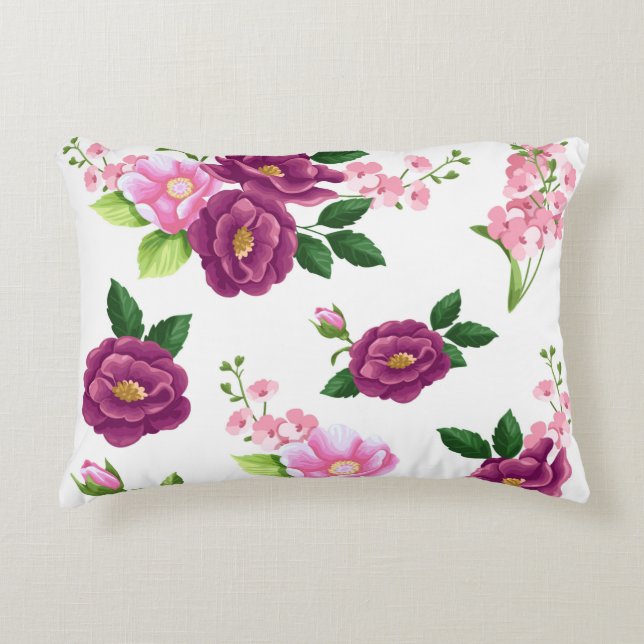 Polyester in penseel accent kussen (Voorkant)