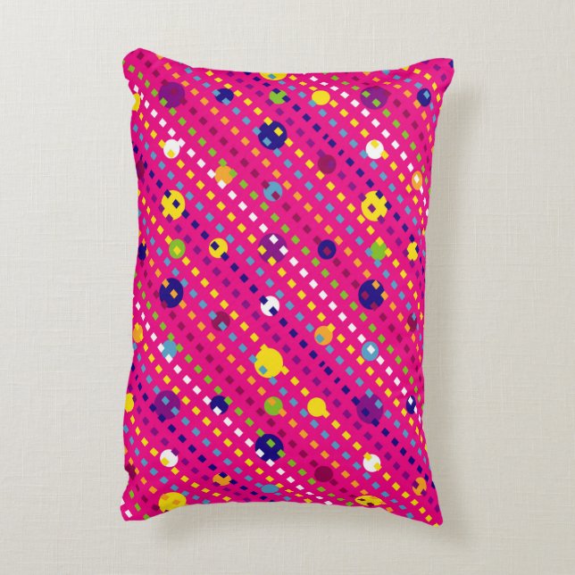Polyester in penseel accent kussen (Achterkant (Verticaal))