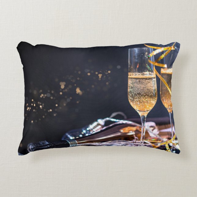 Polyester in penseel accent kussen (Voorkant)