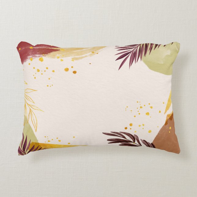 Polyester in penseel accent kussen (Voorkant)