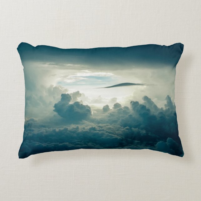 Polyester in penseel accent kussen (Voorkant)