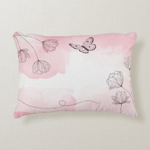 Polyester in penseel accent kussen