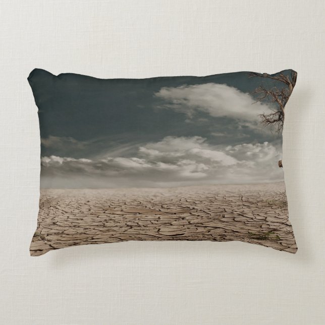 Polyester in penseel accent kussen (Voorkant)