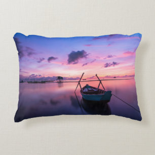 Polyester in penseel accent kussen
