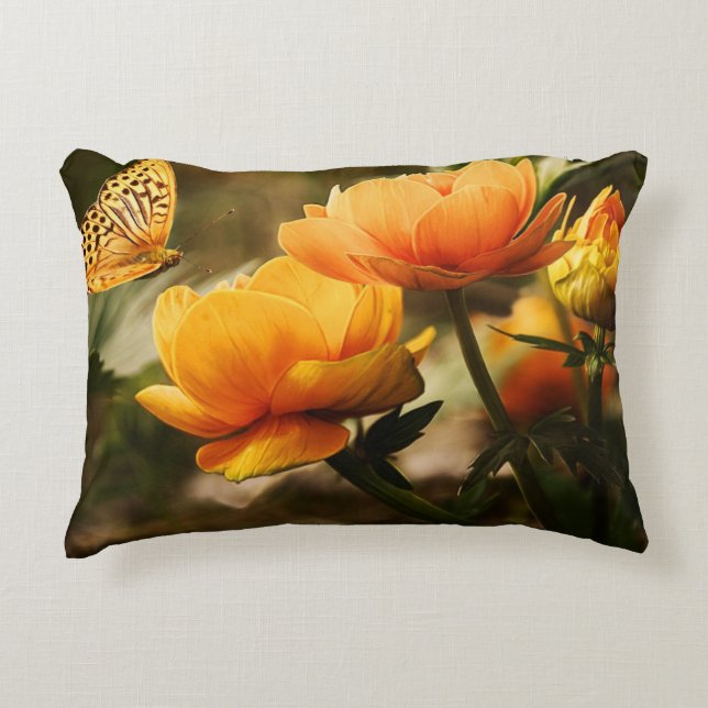 Polyester in penseel accent kussen (Voorkant)