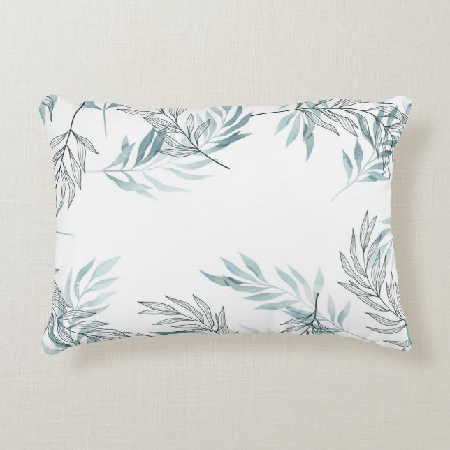 Polyester in penseel accent kussen (Voorkant)