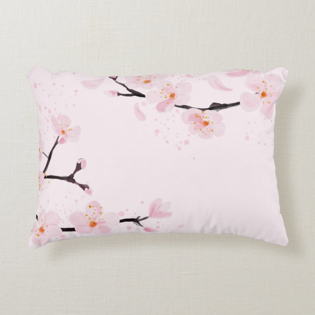 Polyester in penseel accent kussen (Voorkant)