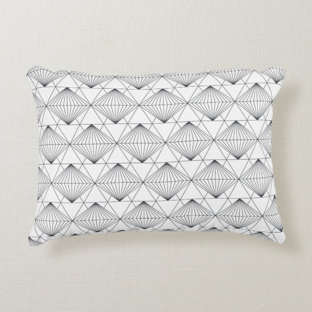 Polyester in penseel accent kussen (Voorkant)