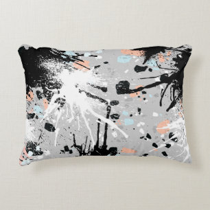 Polyester in penseel accent kussen