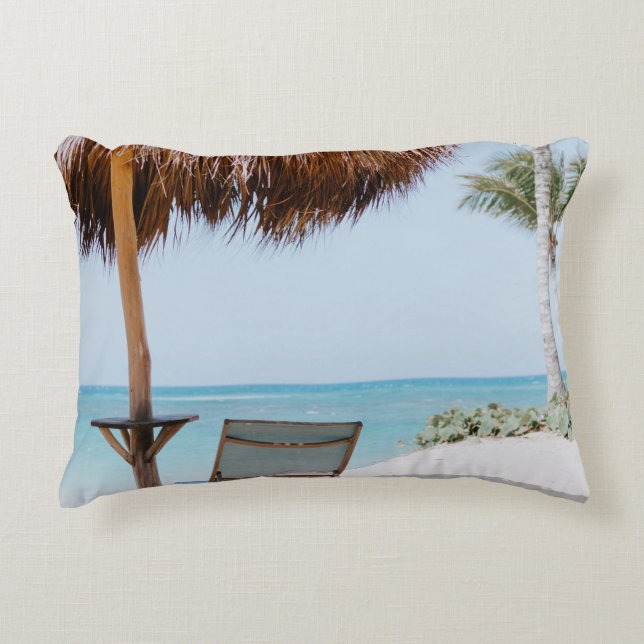 Polyester in penseel accent kussen (Voorkant)