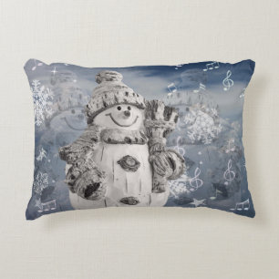 Polyester in penseel accent kussen