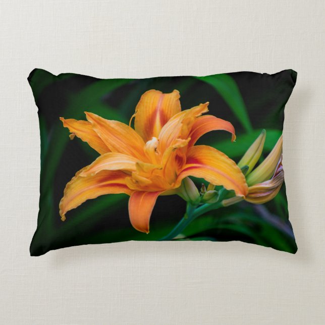 Polyester in penseel accent kussen (Voorkant)