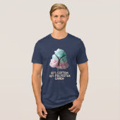 Polyester-Katoen Mix Snoep Tri-Blend Shirt (Voorkant volledig)