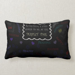 Polyester Lumbar Pillow-bevestiging 13 x 21 inch Kussen