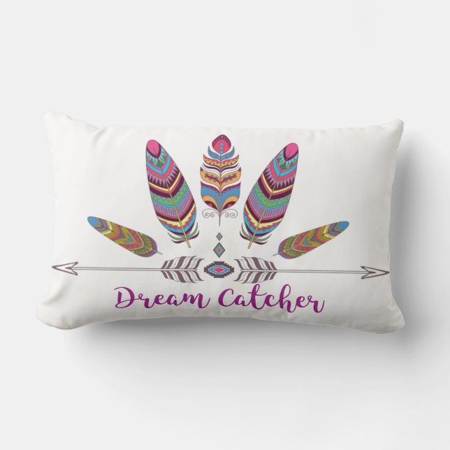 Polyester Sierkussen, Lumbar Pillow 13 x 21 inch Kussen (Voorkant)