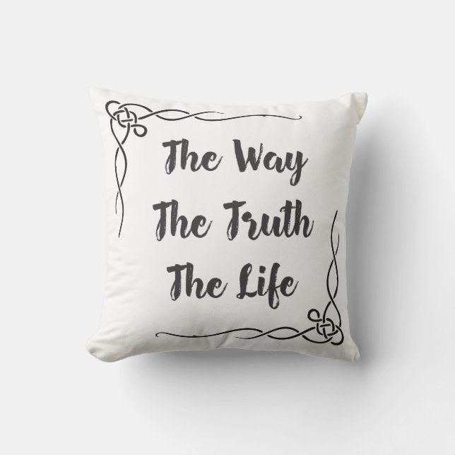 Polyester Sierkussen, Sierkussen 16 x 16 inch (Voorkant)