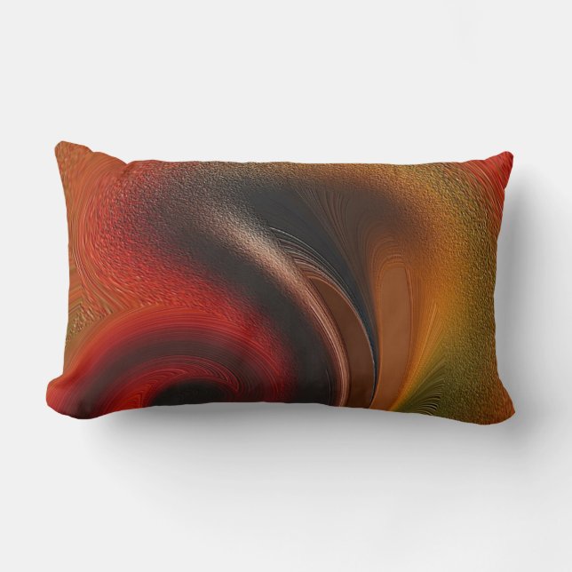 Polyester Throw, Lumbar Pillow Kussen (Voorkant)