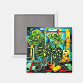 Polyfielen 13 magneet (Voorkant / Achterkant)