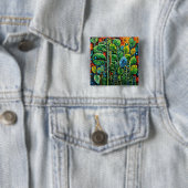 Polyfielen 15 vierkante button 5,1 cm (In situ)