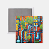 Polyfielen 23 magneet (Voorkant / Achterkant)