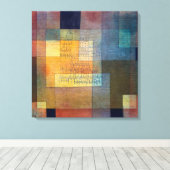 Polyfone Architectuur | Paul Klee | Canvas Afdruk (Insitu (Houten vloer))
