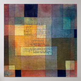 Polyfone Architectuur | Paul Klee | Poster