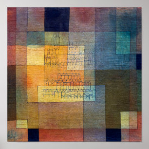 Polyfone Architectuur   Paul Klee   Poster