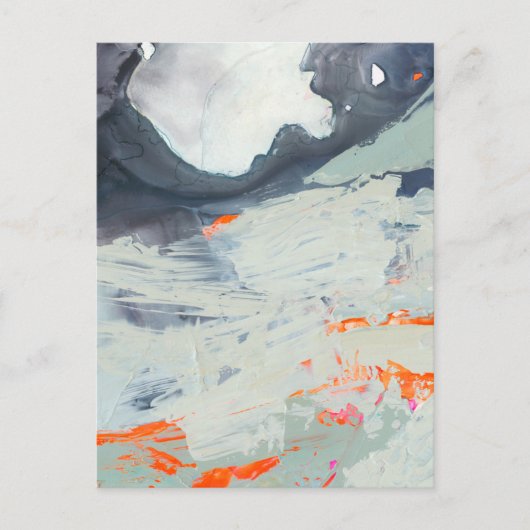 Polyfonisch Zee - Beige Briefkaart (Voorkant)