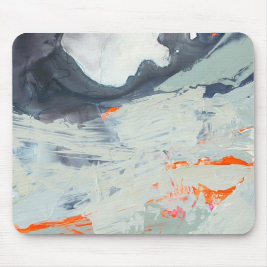 Polyfonisch Zee - Beige Muismat (Voorkant)