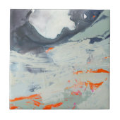 Polyfonisch Zee - Beige Tegeltje (Voorkant)