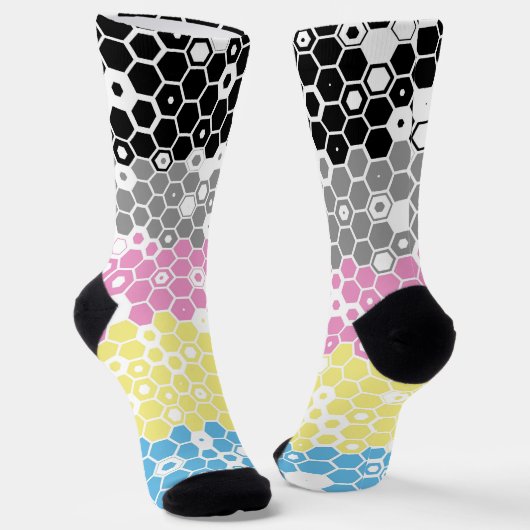 Polygender Pride Flag Sokken (Gebogen)