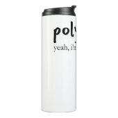 Polyglot Meertalige  Codeertaal Thermosbeker (Gedraaid links)